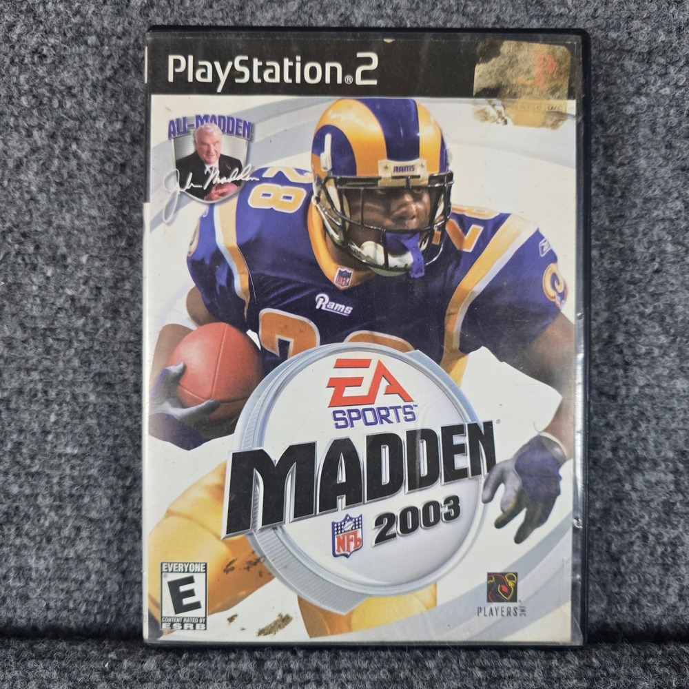 PlayStation 2 Madden NFL 2003 Video Game‎ Complete Disc Manual Case